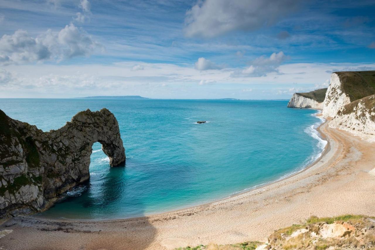 Golden Acre Jurassic Coastal Lodges ,Eype Bridport Bagian luar foto